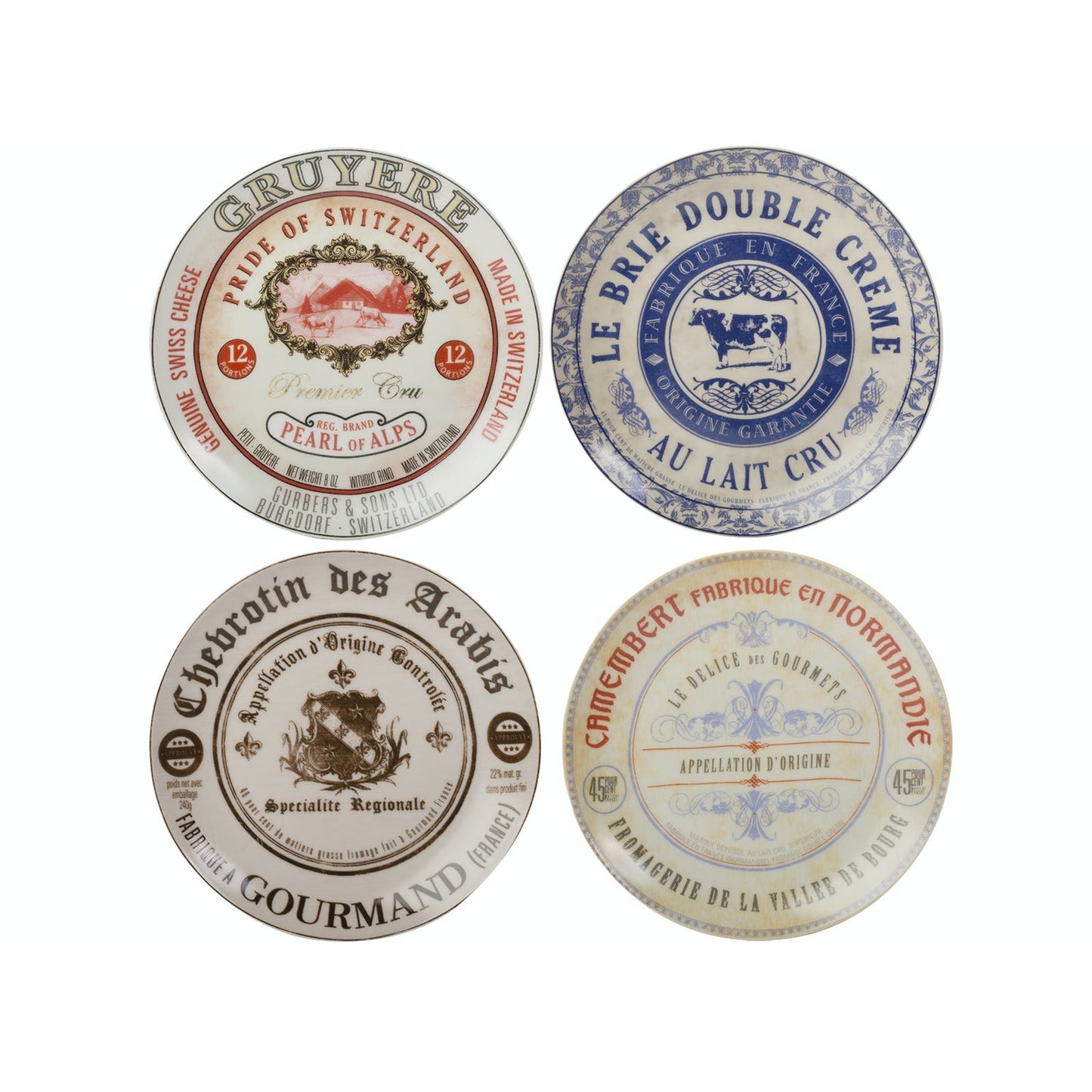 Artesa Ceramic Cheese Plate Set