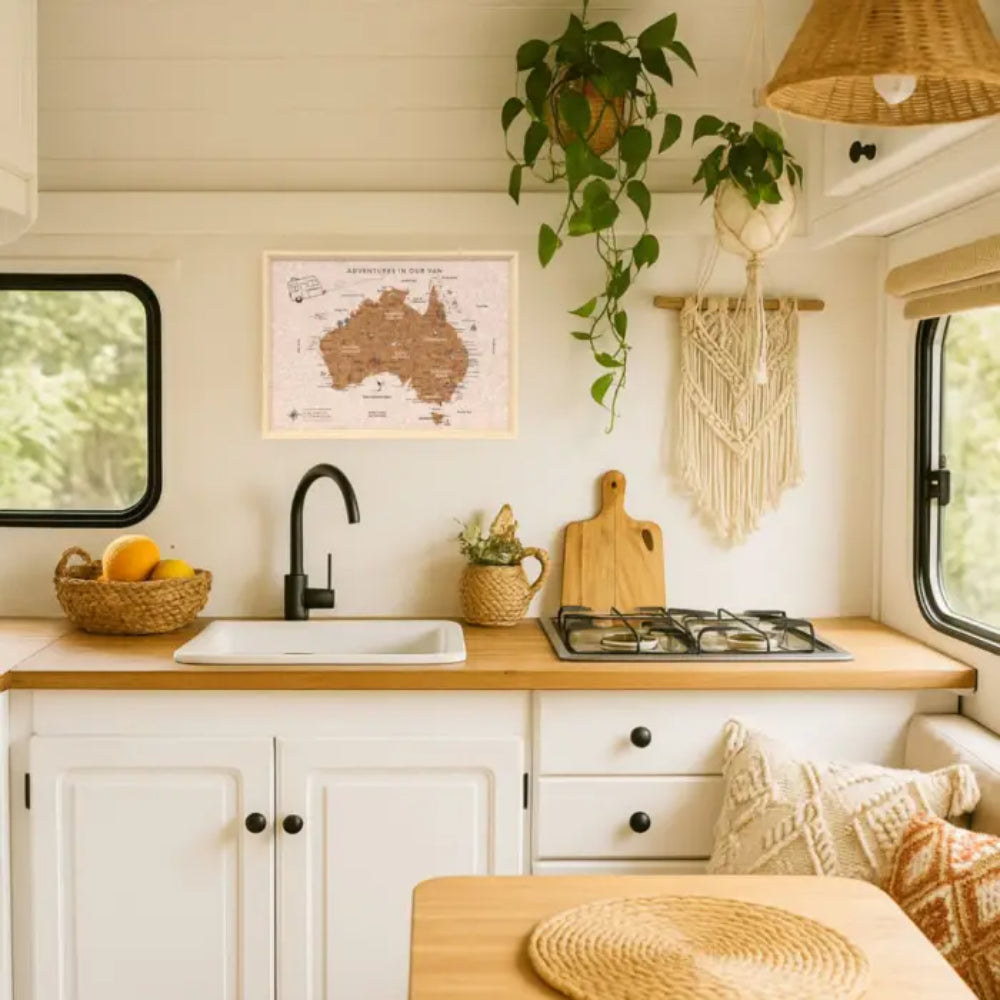 Splosh Caravan Australia Travel Map