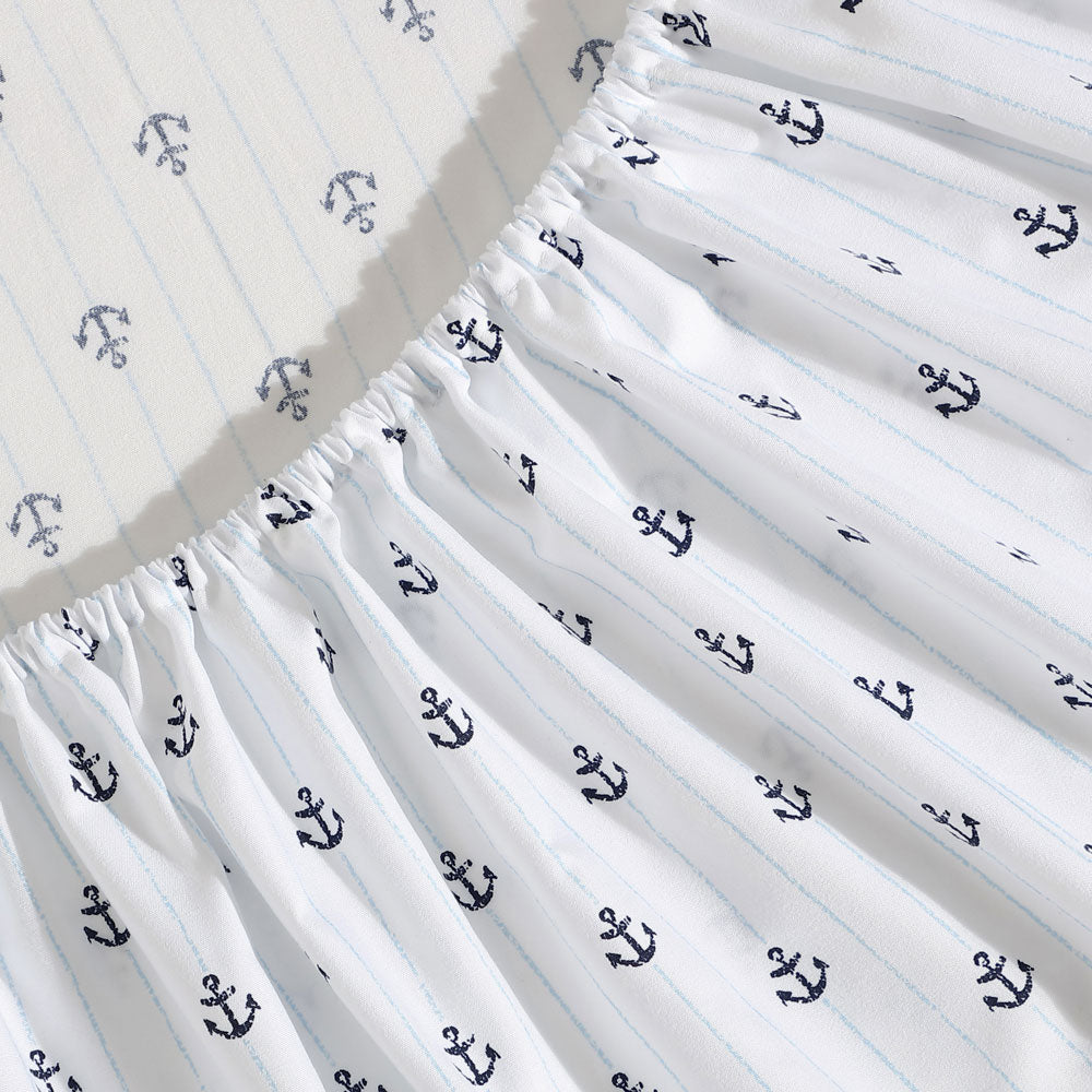 Nautica Anchor Drop Washed Sheet Set