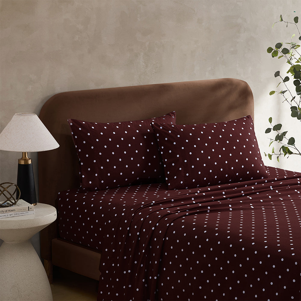Ardor Dotti Printed Sheet Set