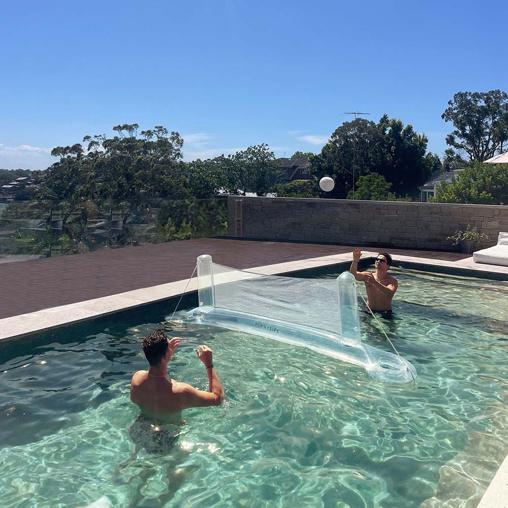 SUNNYLiFE Inflatable Volley Ball Set Glitter