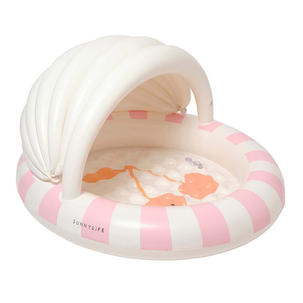 SUNNYLiFE Kids Inflatable Pool Cotton Candy Cherry
