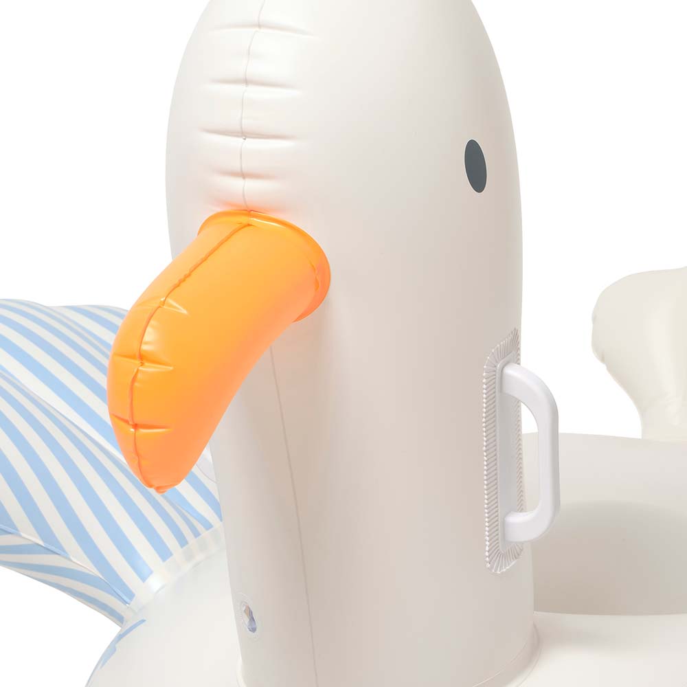 SUNNYLiFE Kids Ride-On Sammy The Seagull Blue Stripe