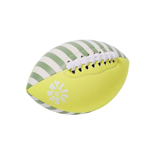 SUNNYLiFE Neoprene Football Tides Out Citrus