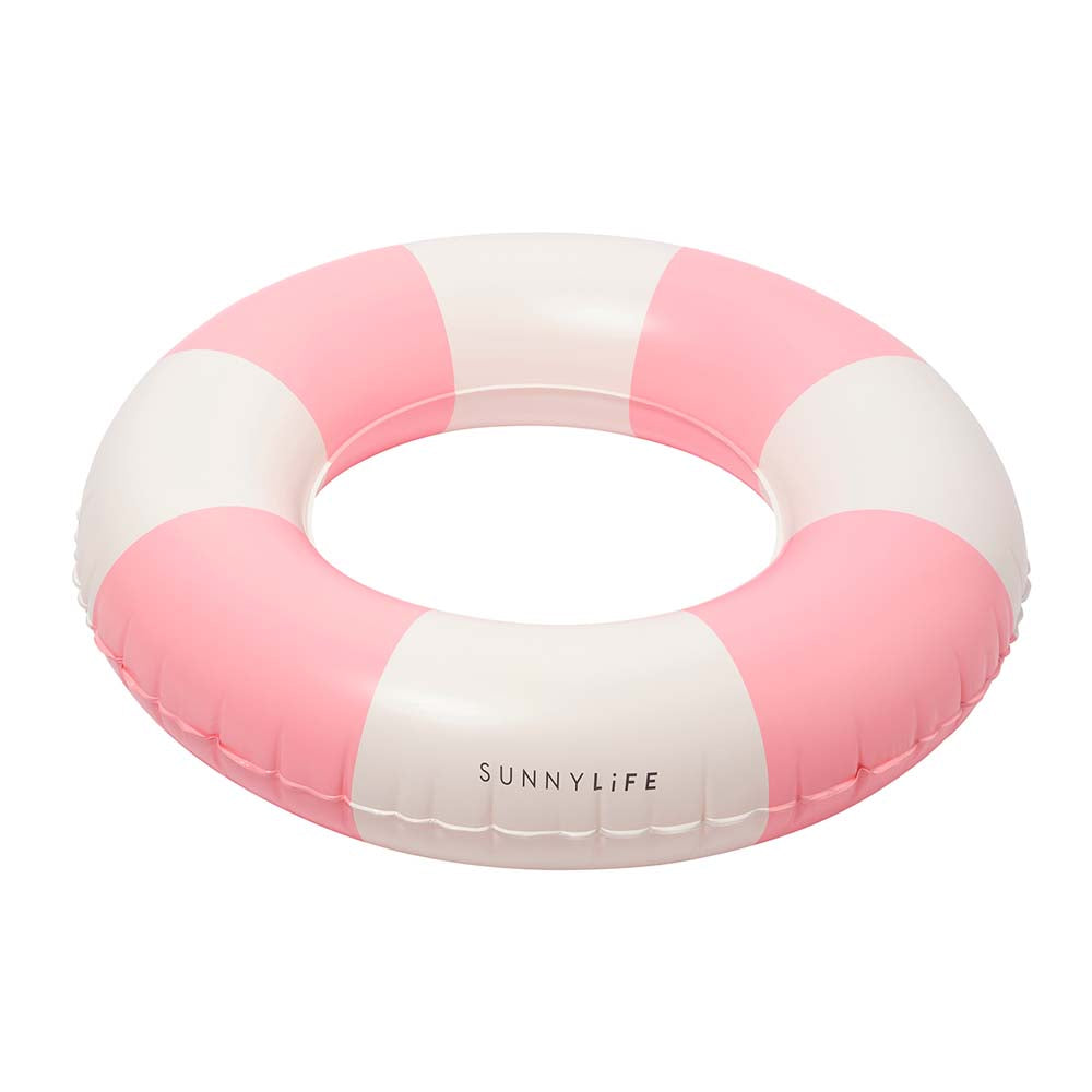 SUNNYLiFE Slim Tube Pool Ring pink
