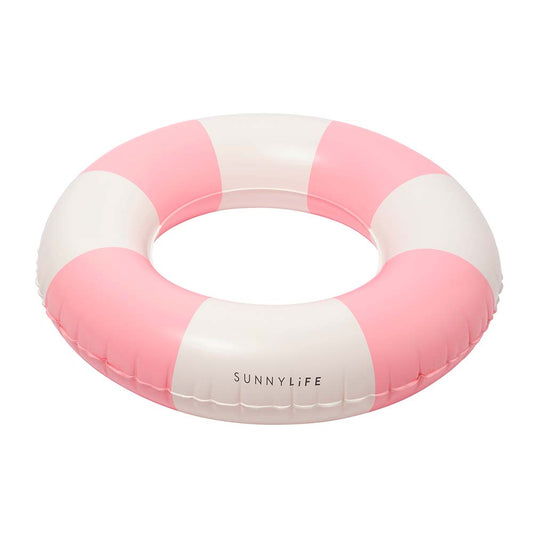 SUNNYLiFE Slim Tube Pool Ring pink