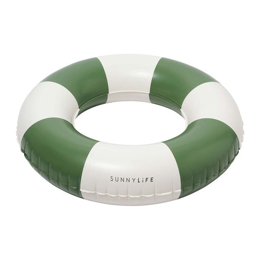 SUNNYLiFE Slim Tube Pool Ring green