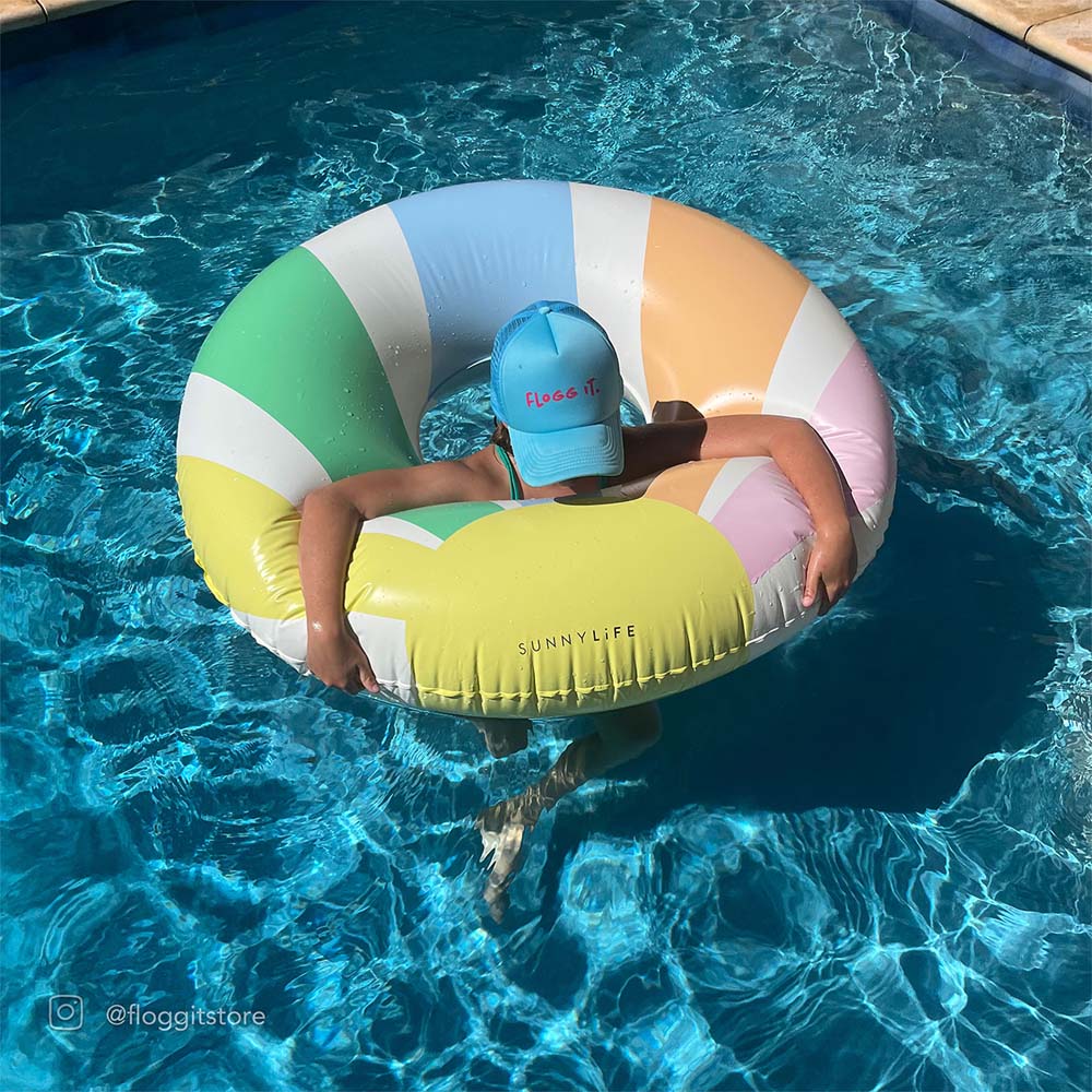 SUNNYLiFE Pool Side Tube Float Pastel Gelato
