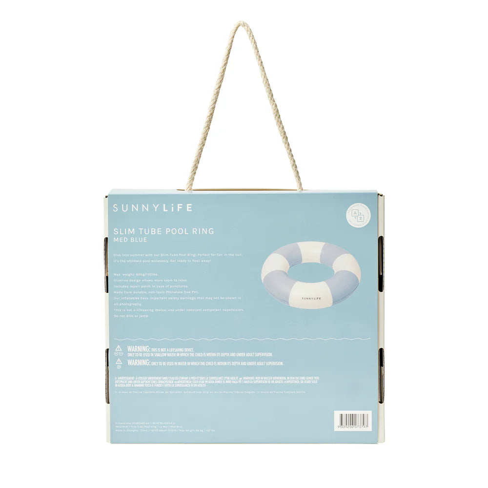 SUNNYLiFE Slim Tube Pool Ring