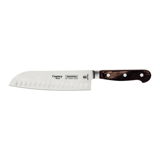 Tramontina Century Wood Forged Santoku Knife 7 Inch - MyHouse