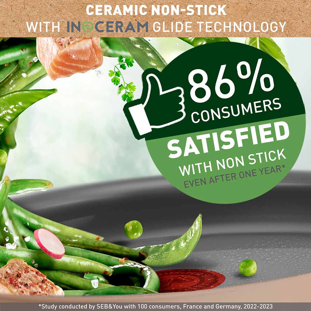 Tefal Revive Ceramic Induction Non-Stick Frypan infographic at MyHouse