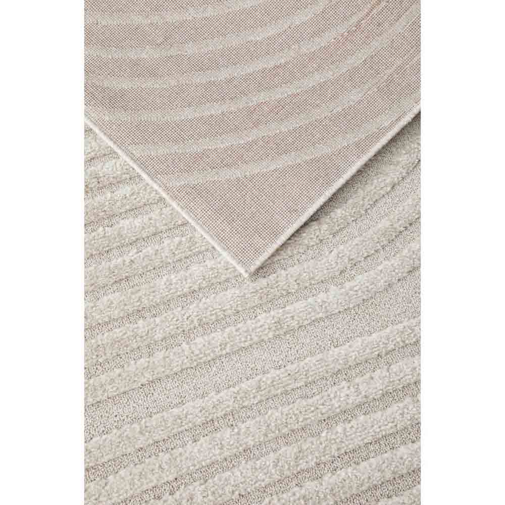 Rug Culture Lotus Carl Rug in beige at MyHouse. Rug with oval detail.