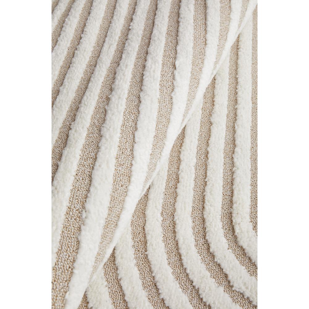 Rug Culture Lotus Carl Runner Mixed Beige with oval detail at MyHouse