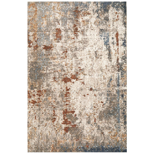 Rug Culture Melody Gayle Wool Rug Multicolour Brown and Blue- MyHouse