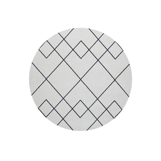 Rug Culture Paradise Diego Round Rug - grey abstract rug - MyHouse
