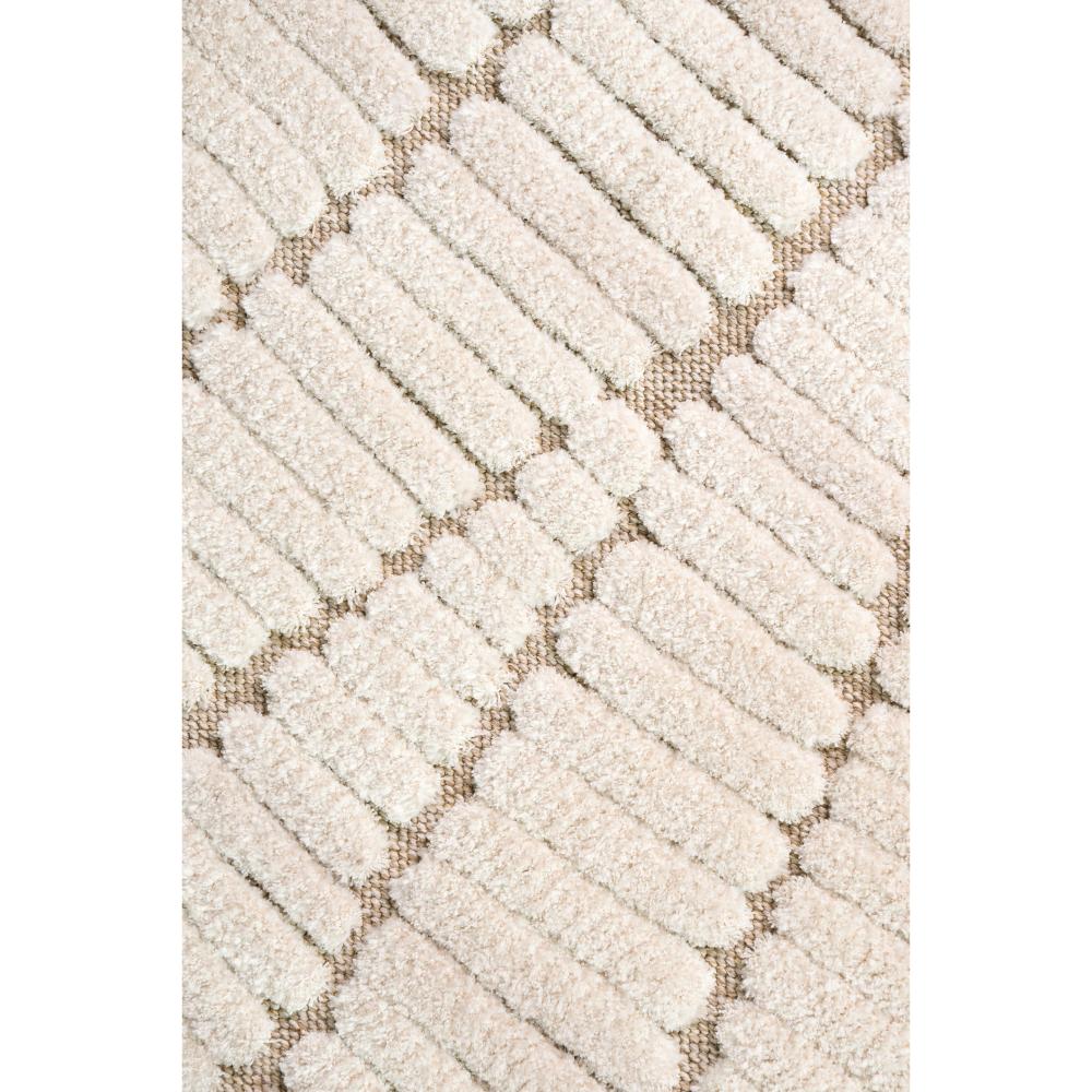 Natural beige waves rug detail image - MyHouse