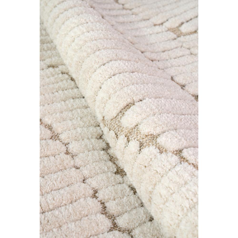 Natural beige waves rug detail image - MyHouse