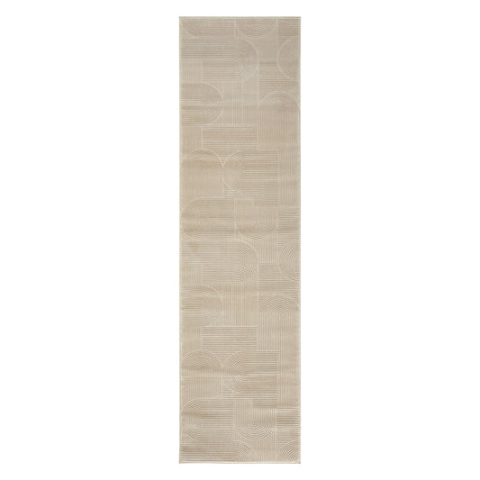 Darren Palmer Raking Runner in Linen Cream at MyHouse