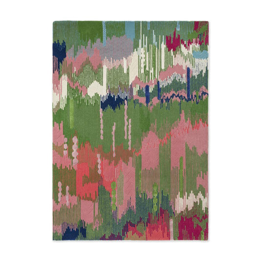 Harlequin X Sophie Robinson Wilderness Rug Peridot/Emerald - MyHouse