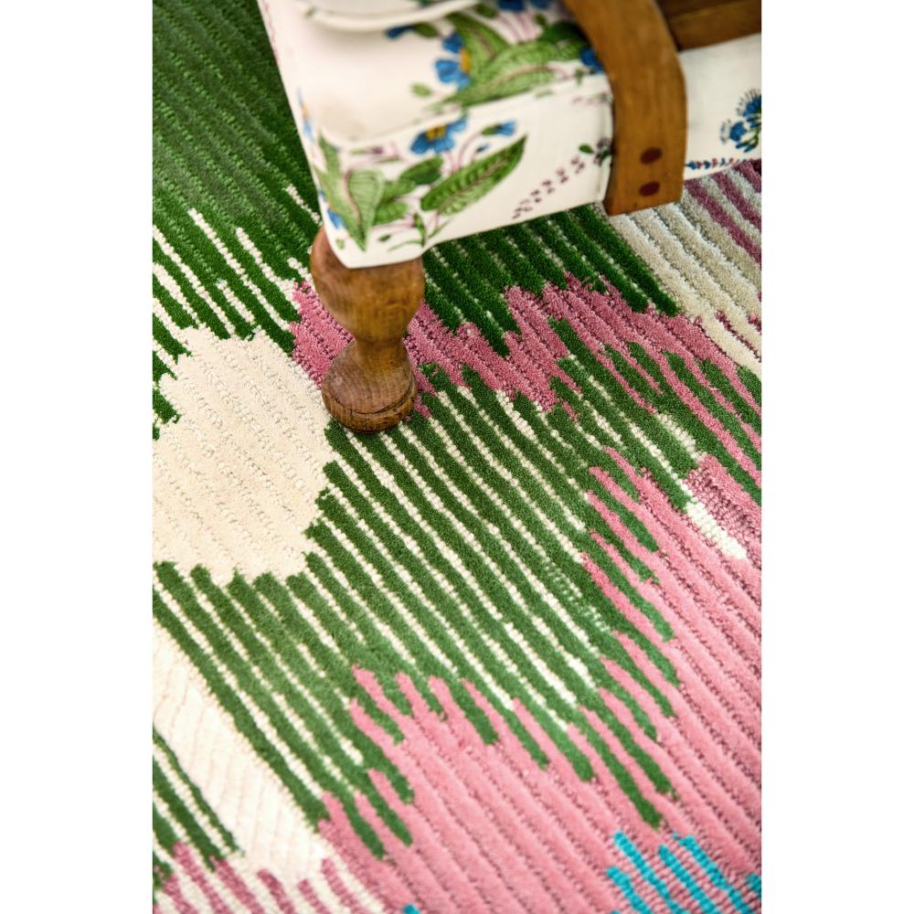 Harlequin X Sophie Robinson Wilderness Rug Peridot/Emerald