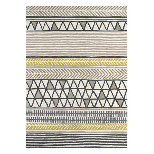 Scion Raita Wool Rug Taupe - MyHouse