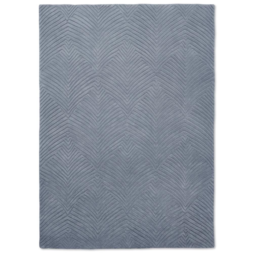 Wedgwood Folia Wool Rug Cool Grey - MyHouse
