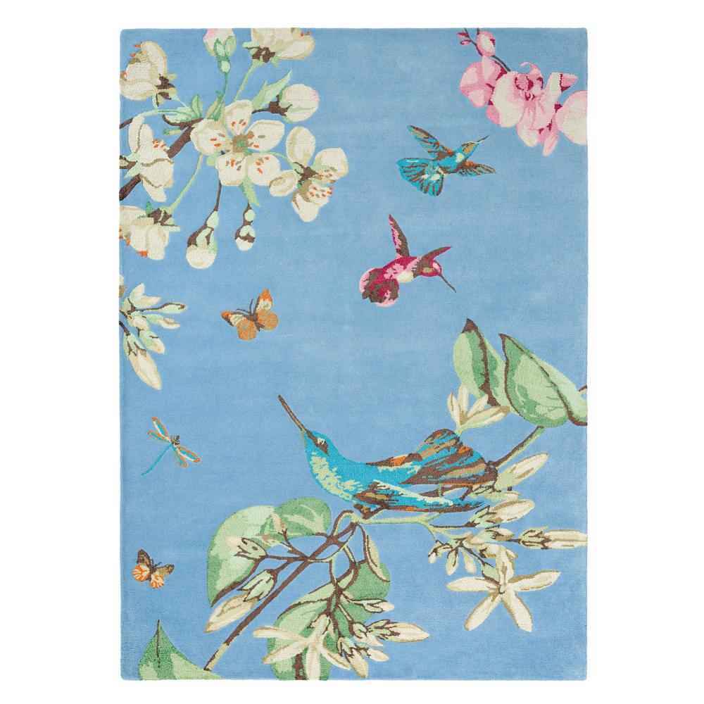 Wedgwood Hummingbird Rug Blue - MyHouse