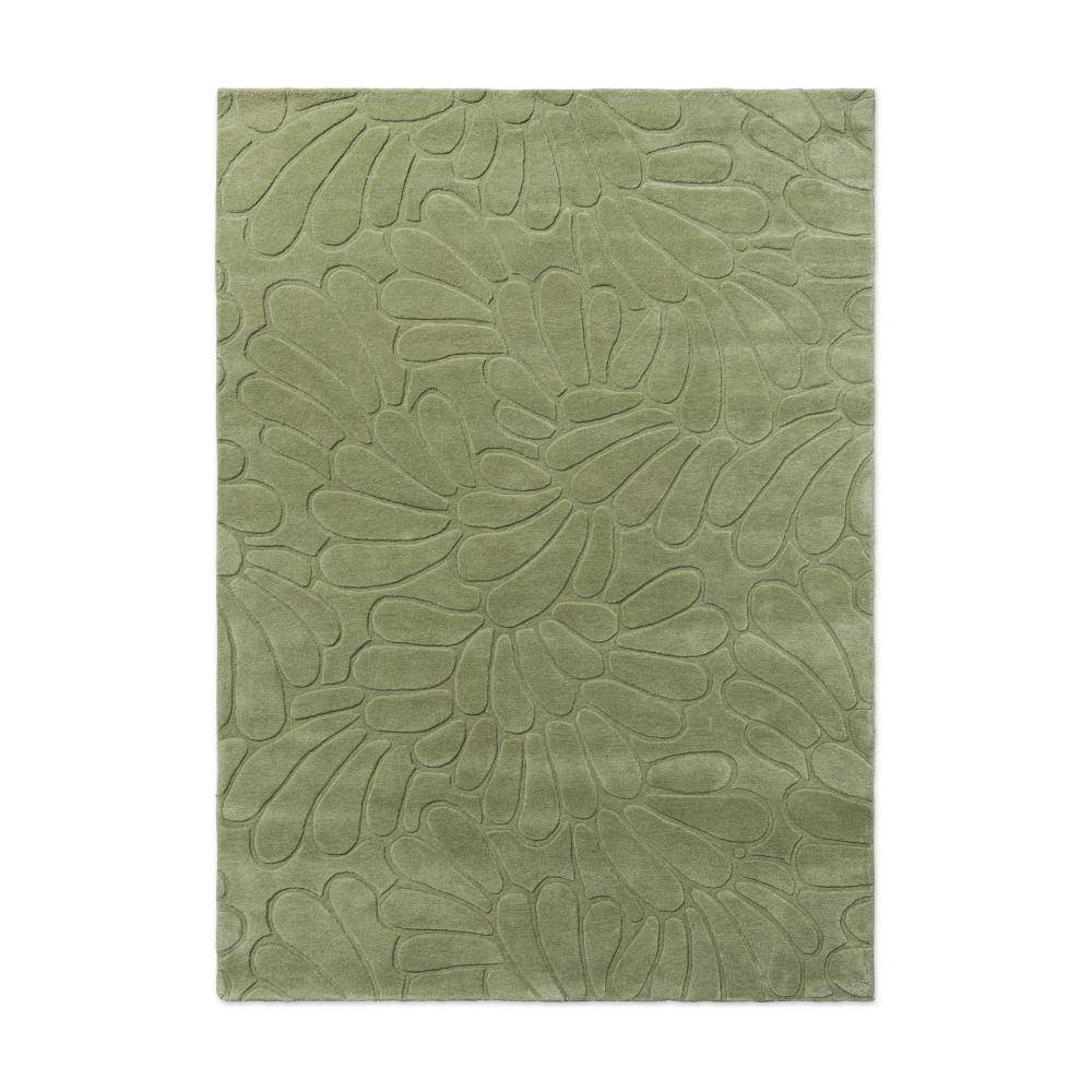 Laura Ashley Coleby Petals Rug Hedgerow Green - MyHouse