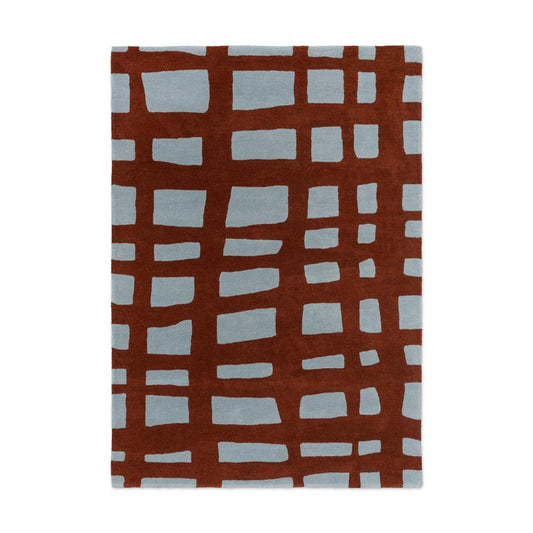 Scion Arlo Wool Rug Brick - MyHouse
