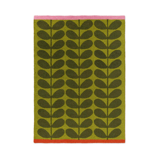 Orla Kiely Solid Stem Outdoor Rug Seagrass Green - MyHouse