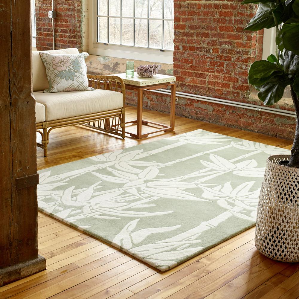 Florence Broadhurst Japanese Bamboo Rug Jade