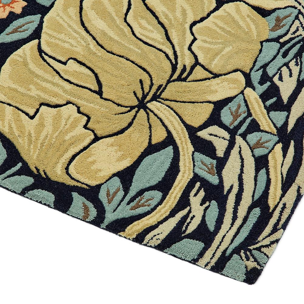 Morris & Co Pimpernel Rug Indigo