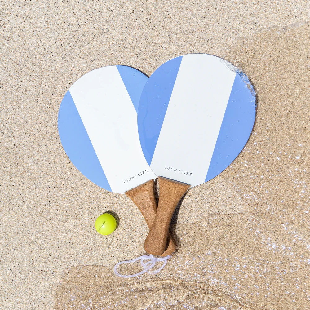 SUNNYLiFE Vintage Beach Paddles Med Blue