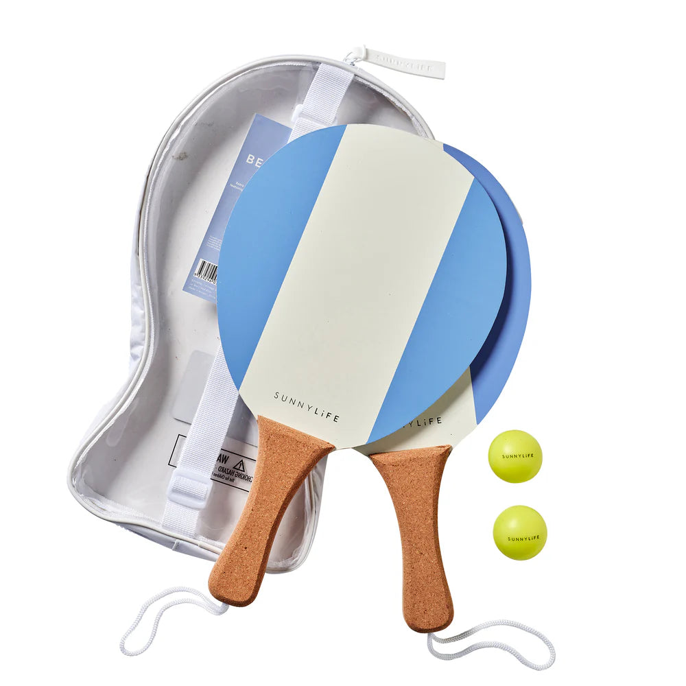 SUNNYLiFE Vintage Beach Paddles Med Blue