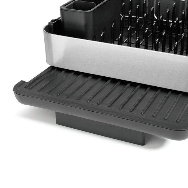 Joseph Joseph Extend Steel Plus Dish Rack With Wine Rack