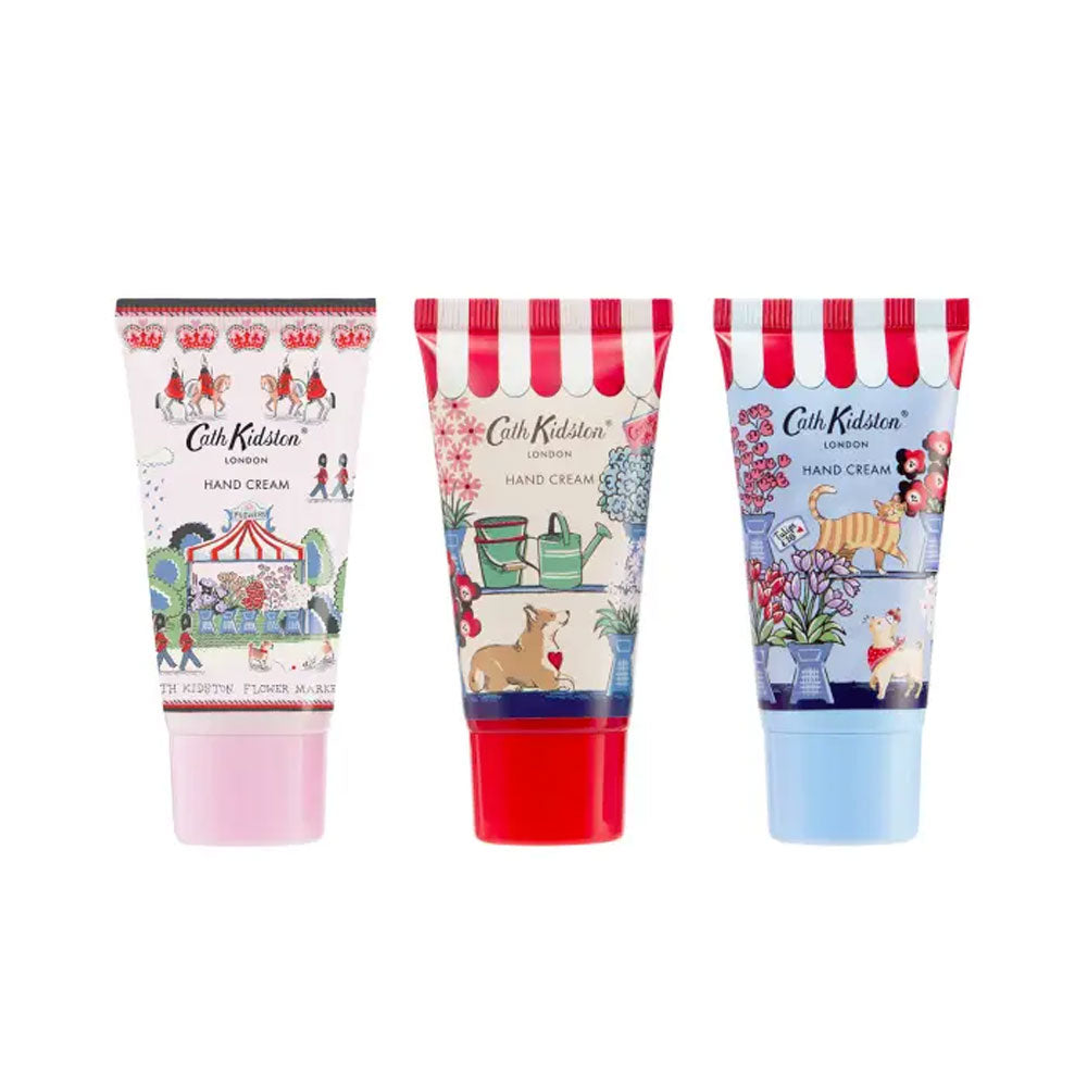 Heathcote & Ivory Cath Kidston Flower Market Mixed Bunch Hand Cream Trio