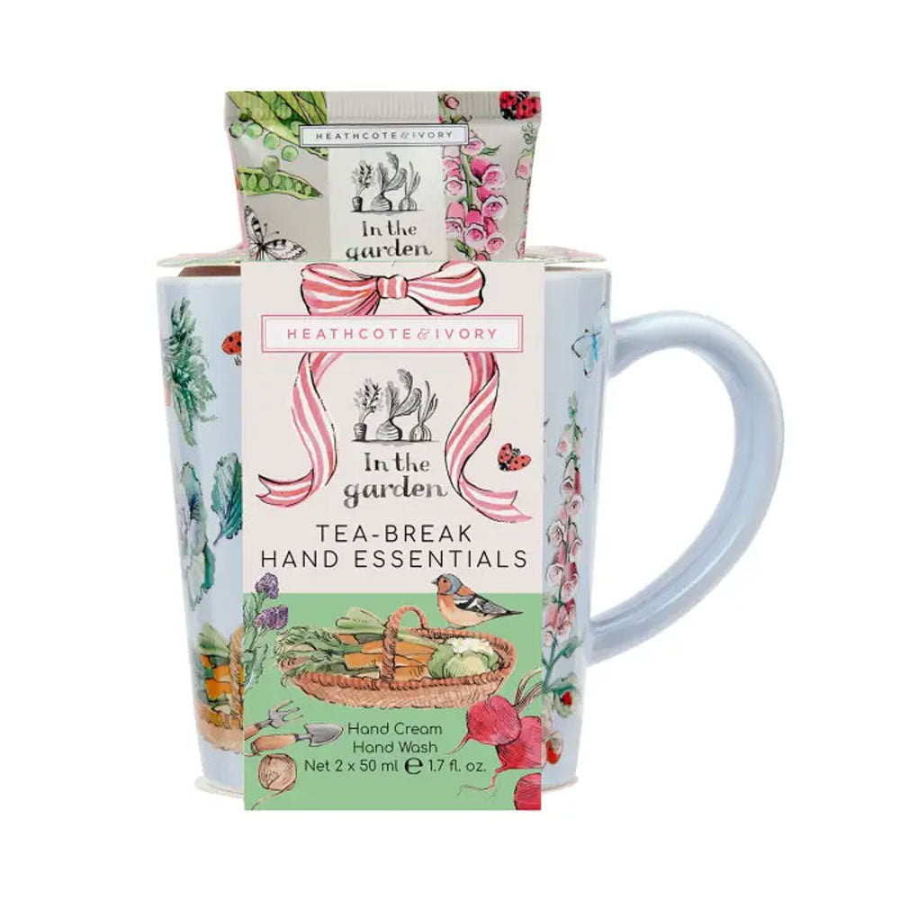Heathcote & Ivory Heathcote & Ivory In The Garden Tea Break Ceramic Mug & Hand Essentials