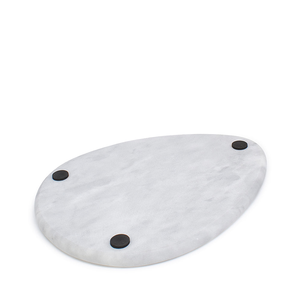 Salt & Pepper Novaro Serving Board Marble