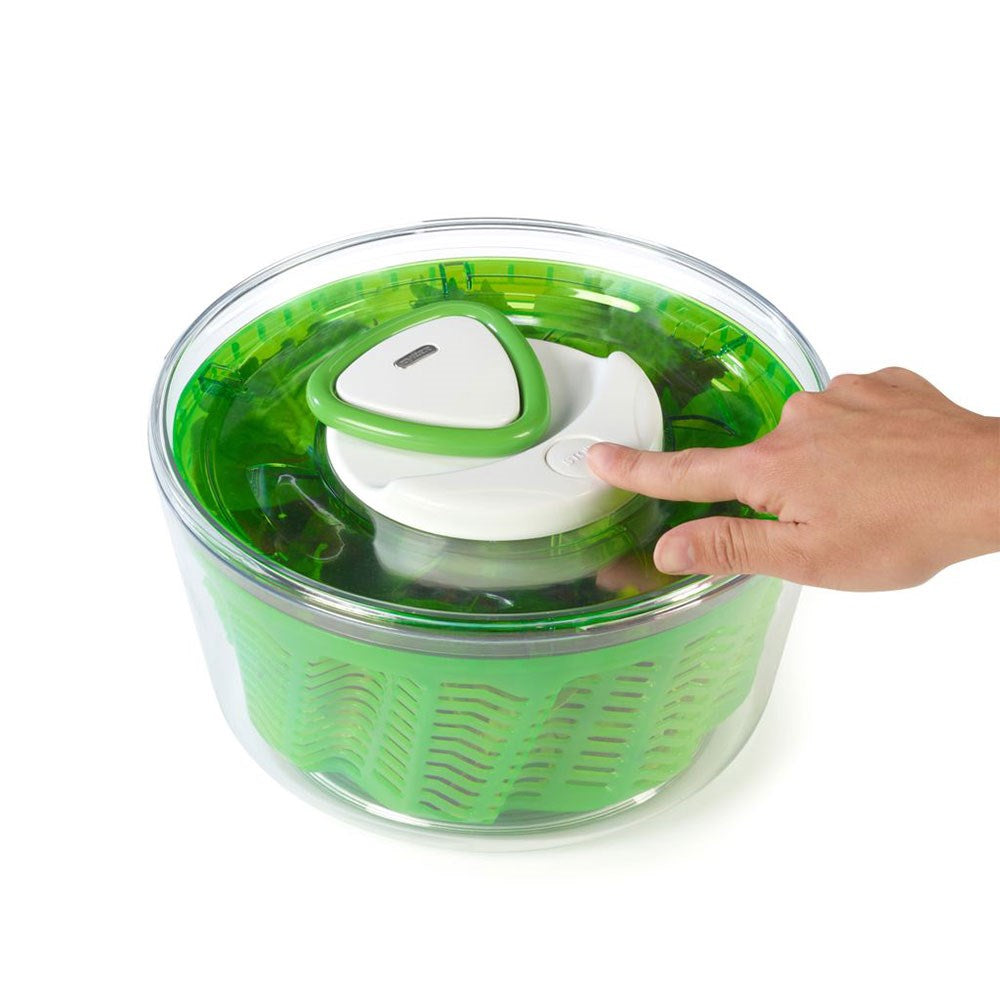 Zyliss Easy Spin 2 Large Salad Spinner Green