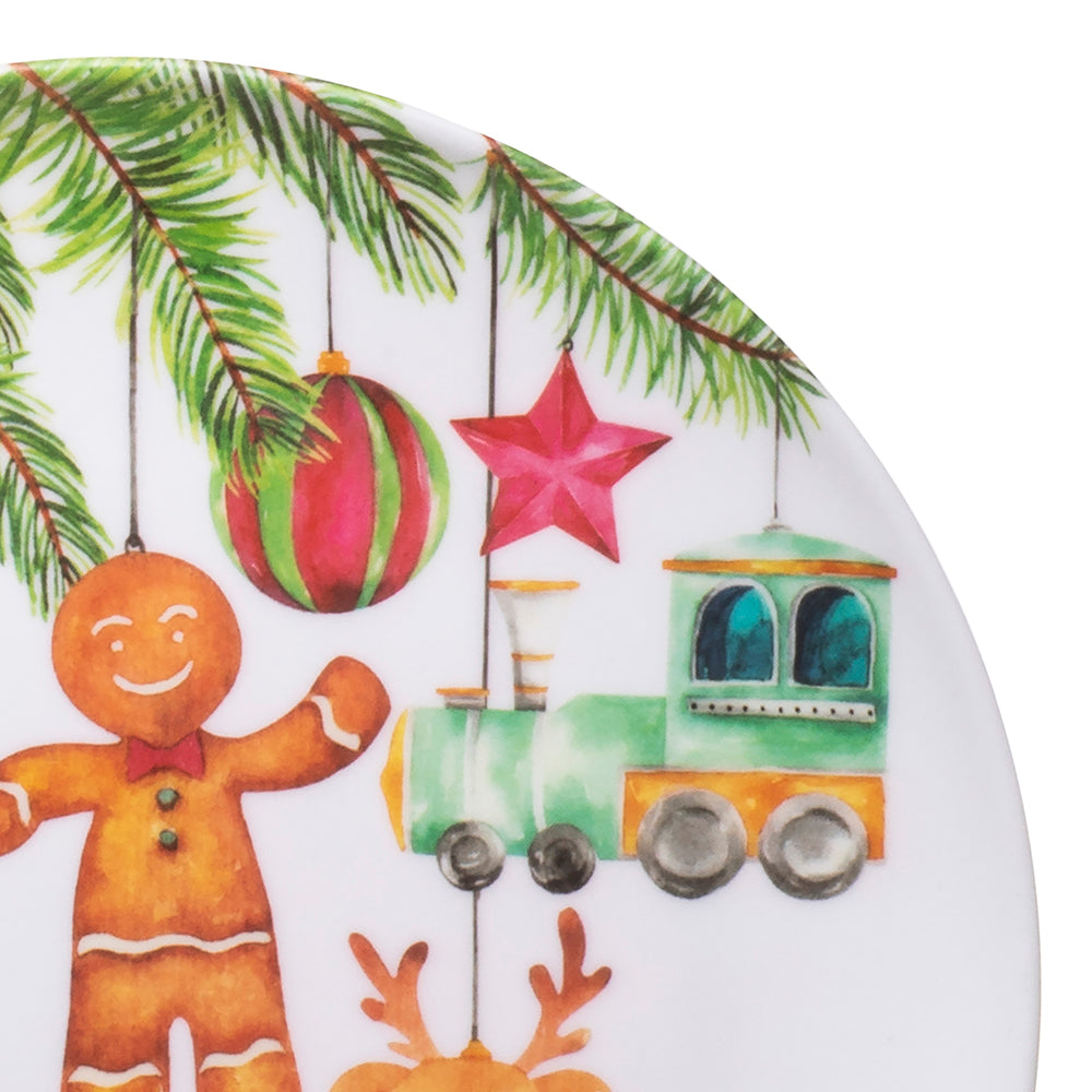 Ashdene Hanging out for Christmas Set of 4 Plates