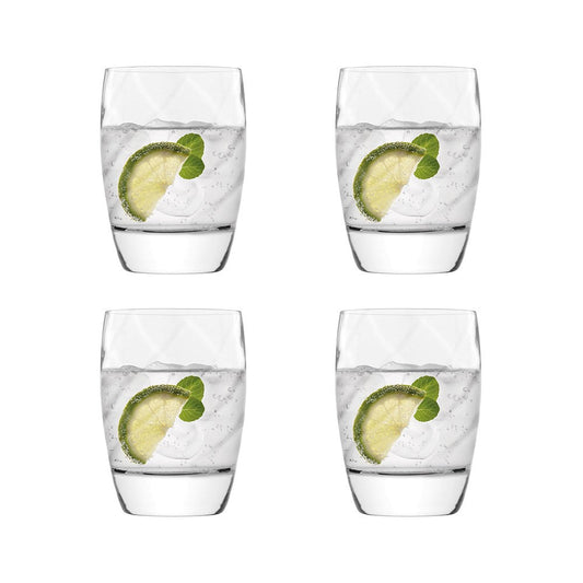 Luigi Bormioli Canaletto Dof Tumbler 345ml Set of 4