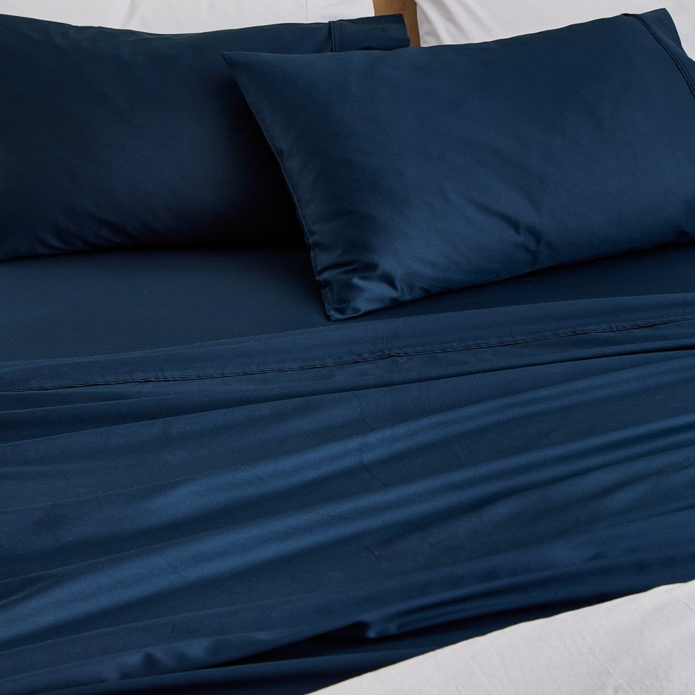 Ashton Fitted Sheet Dress Blue