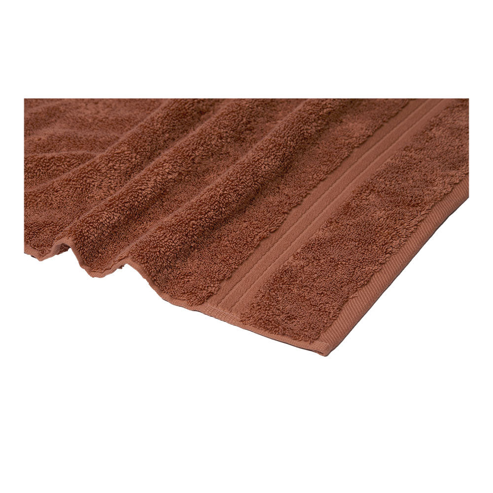 Celene Egyptian Loop Bath Towel Collection Clay