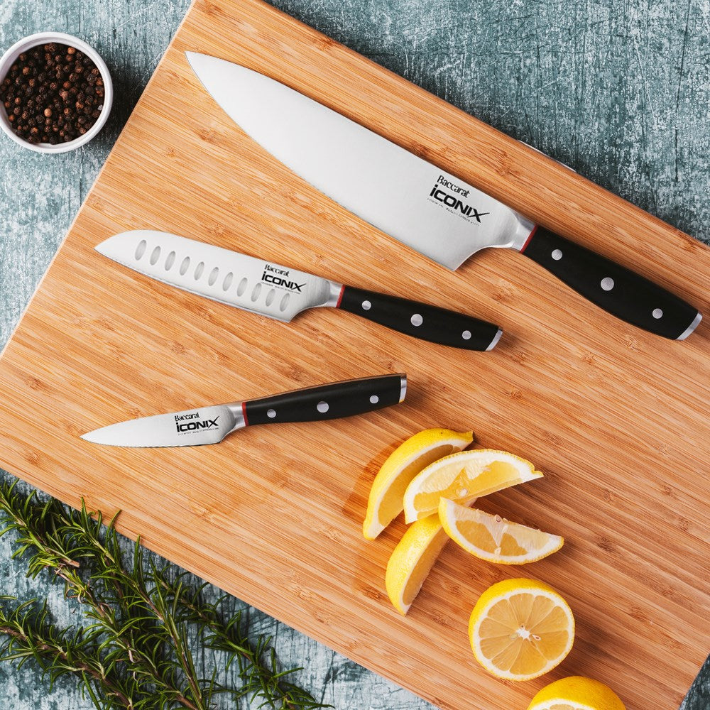Baccarat iconiX 3 Piece Knife Set