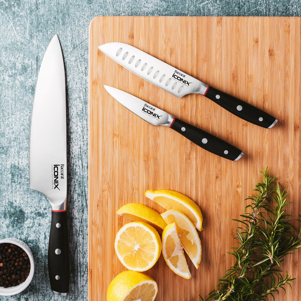 Baccarat iconiX 3 Piece Knife Set