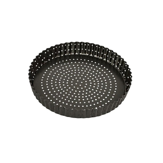 Bakemaster Perfect Crust Non-Stick Loose Base Quiche Pan