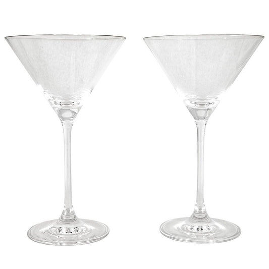 Cellar Premium 2 Piece Martini Glass Set