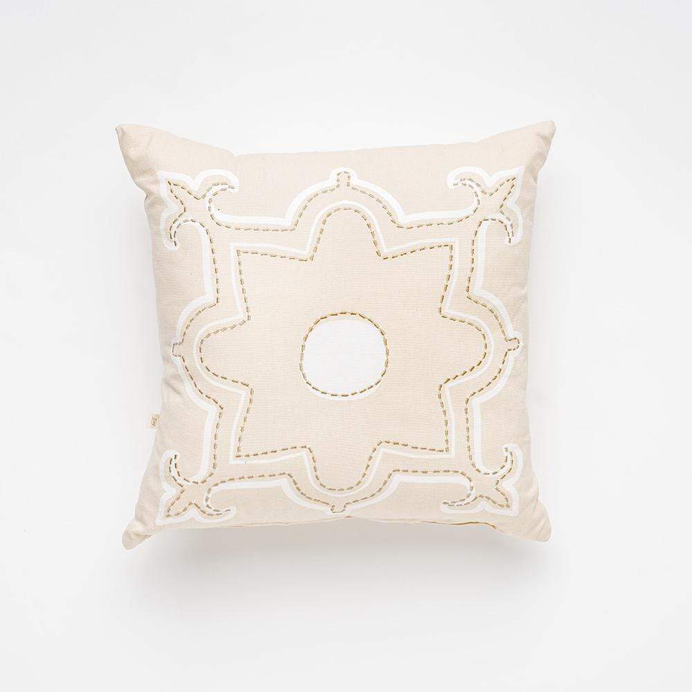 Deborah Hutton Sandpiper Embroidered Cushion