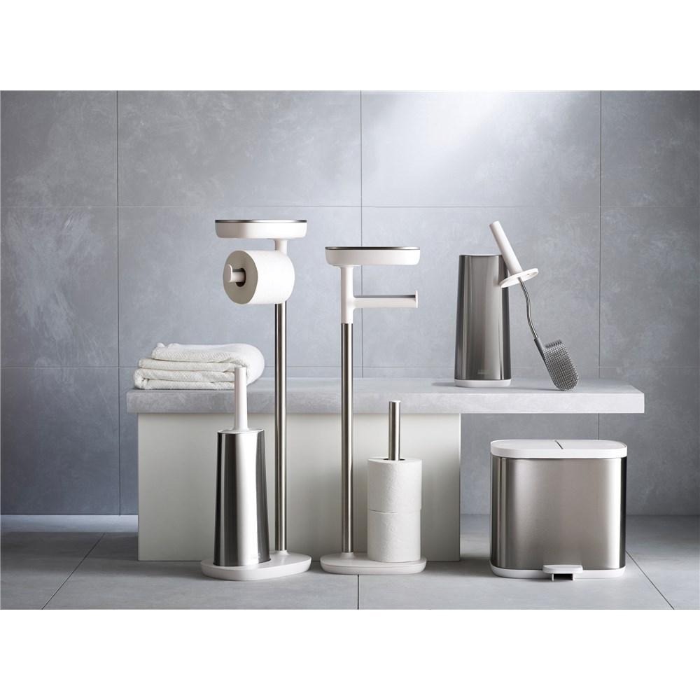 Joseph Joseph Flex Smart Toilet Brush Steel
