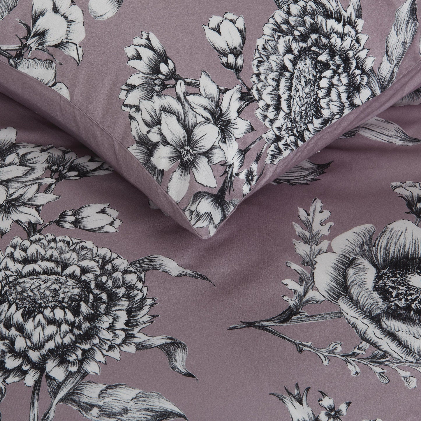 Lucia Mauve Quilt Cover Set